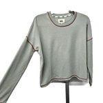 Madewell MWL Superbrushed Contrast Stitched Easygoing Sweatshirt Womens Size XS Photo 4