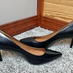 Calvin Klein Gayle Pump High Heels Shoes in Black Leather 10 Photo 3