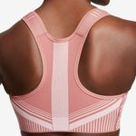 Nike Women's Flyknit High Support Pink Sports Bra NWOT size small Photo 3