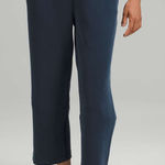 Lululemon Softstreme High-Rise Straight Leg Crop Pants True Navy Blue 16 Photo 0