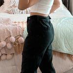 Banana Republic Black Belted Cargo Joggers Photo 2