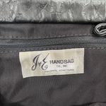 Vintage 1980s Faux Leather Crossbody Patch Colorful Purse Black Photo 3