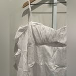 Rumer Camille Mini‎ Dress Size L White Size L Photo 3