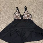 Simmi Womens One Piece Swimsuit Tummy Control Color Block Bathing Suit Photo 3