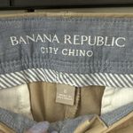 Banana Republic NWOT  Women's‎ Beige Khaki'City Chino' Pants, Sz. 8 Photo 3