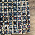 Monsoon Blue Floral Checked Mini Dress 10 Photo 1