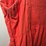 Anthropologie Tulle Mini Orange Dress Women’s Sz Small Red Photo 4