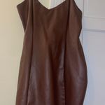 Brown Dress Size L Photo 2
