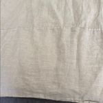 Ezio Sleeveless linen Beige Dress tan large Photo 5