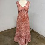 Anthropologie Bohemian paisley floral flowy maxi dress Photo 1