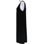 Vintage Beaded Velour Square Neck Knee Length Sleeveless Evening Dress Size L Size L Photo 6