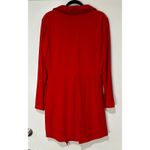 Mac Duggal Ieena for  Long Sleeve Blazer Formal Dress Red #27362 Size 12 NWT Photo 10