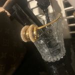 ZARA Large Hoop Earring Photo 2