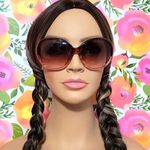 Jessica Simpson NWOT Oval Sunglasses with Iconic Logo Temple Photo 8