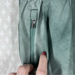 Athleta  Green Nolita Slim‎ Tapered Printed Crop High Rise Pants Photo 3