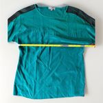 Sachin + Babi  Anthropologie For Ankasa Womens Blouse‎ Sz S Green  Silk Top Photo 6