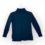 Boden Teal Blue 100% Wool Turtleneck Sweater Classic Minimalist XS Photo 1