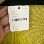 Free People NEW Gossamer Sweater in Chartreuse Womens Large Alpaca Wool Blend Photo 4