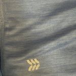 All In Motion  Workout Light Gray Short Sleeve Knot Back Tee Sz XL Photo 4