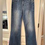 7 For All Mankind NWT Dojo Tonal Wide Leg Jeans Photo 2