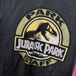 Jurassic Park Staff Movie Promo grey womans Tshirt size Medium  Photo 3