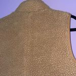 J.Crew  Size S Teddy Sherpa Vest Brown Photo 5