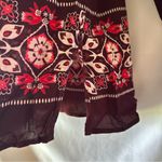 Old Navy  Burgundy Floral Women's Top Photo 6