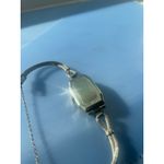 Vintage 1920s GRUEN 14K White Gold Filled Nurse's Watch RUNNING Cartouche Ladies Silver Photo 4