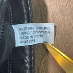 LULU Black Clutch Women's Small Purse‎ Wristlet Vegan Leather Bow Accent Formal Photo 7