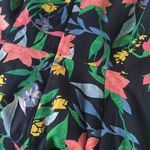 J.Crew  Navy Floral Dress Women’s Size 10 Floral basketweave square-neck dress Photo 4