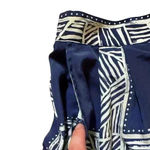 Vintage 80s Teddi Trouser Blouse Shorts Women’s 26” Waist Blue Photo 2