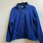 L.L.Bean  blue fleece jacket Size Medium Photo 0