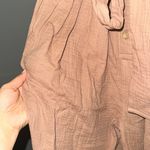 Gauze maternity jumpsuit little planet Brown Size M Photo 2