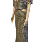 Farm Rio Anthropologie Farm Maxi Cut Out Lila Dress Kimono
Sleeves size XS Photo 7