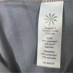 Athleta  Grey Stripped Legging Pants Sz S Workout Running Yoga Photo 7