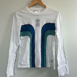 Roots Torino Winter Olympics USA  team cotton longsleeve shirt HTF medium Photo 0