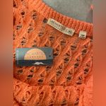 NWT Uncharted Threads Size XL Coral Stretchy Knit Crochet Terry Cover Up Dress Pink Photo 9