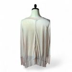 Susina Long Sleeve Tunic Top Relaxed Fit Pink Casual Everyday Layering Size L Photo 1