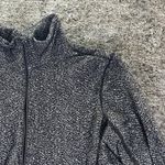 Lululemon Outrun 1/2 Zip Sz 6 Rippled Jaquard Black White Photo 4