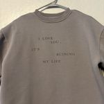 Taylor Swift  the tortured poets department i love you crewneck sweatshirt medium Photo 2
