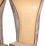 Margaux Beige Suede The Heel Pumps Shoes size 40.5 Wide Tan Photo 10