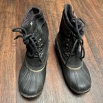 Sorel  Black Fleece Lined Boots Size 6 Photo 6