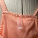 FREE PEOPLE Movement Hot Shot Mini Dress in Pastel Peach Size Large Orange Photo 2