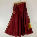 Reversible Maxi Wrap Skirt BINS211 Photo 1