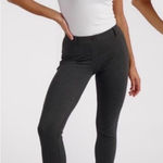 Betabrand  Gray W1166 Skinny Leg Classic Dress Pant Yoga Pants Medium Long Photo 0