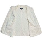 Talbots Womens Quilted Vest Plus Size 2X Cream Fleece Lined Preppy Fall Casual Photo 9