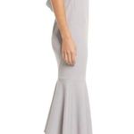 Katie May Twirl Sleeveless Drape Back Dress in Dove Size Small Photo 2