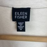 Eileen Fisher  Tan Long Sleeve 100% Cotton Button Up Knit Jacket M Photo 3