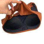 Summersalt  The Sidestroke Top & The Ruched High Leg High Rise Bottom Amber 4 Photo 4