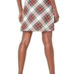 Karen Kane  Bias Cut Plaid Pencil Skirt, Above Knee Size L New w/Tag Retail $118 Photo 2